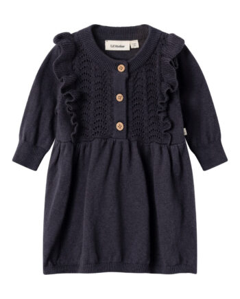 Lil Atelier Liva Knit Dress Periscope 56 Cm