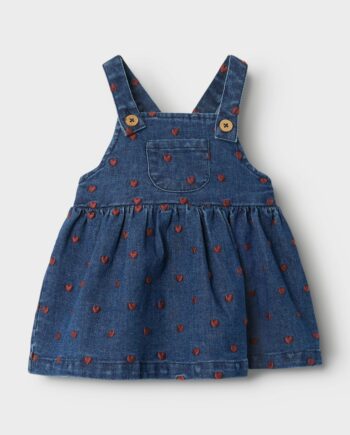 Lil Atelier Liva Loose Denim Spencer Dark Blue Denim 56 Cm