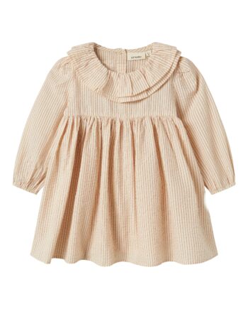 Lil Atelier Lucia Ls Dress Turtledove 92 Cm