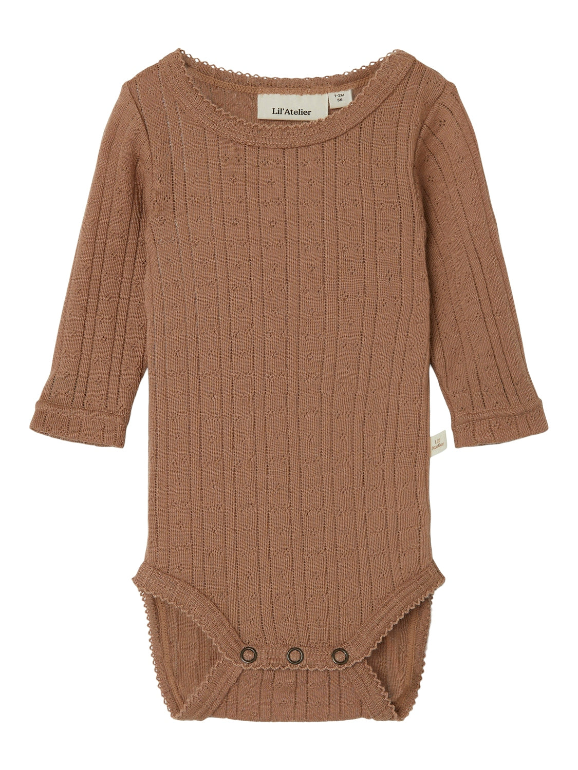 Lil Atelier Naima Wool Body Beaver Fur 56 Cm