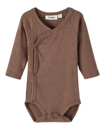 Lil Atelier New Born Gago Rib Body Coffee Quartz 50 Cm
