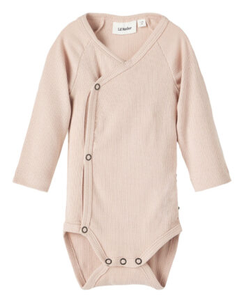 Lil Atelier New Born Gago Rib Body Rose Dust 50 Cm
