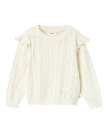 Lil Atelier Nina Kam Knit Coconut Milk 92 Cm