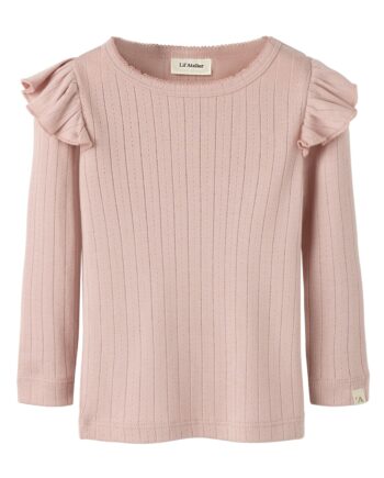 Lil Atelier Rachel Nan Slim Top Misty Rose 92 Cm