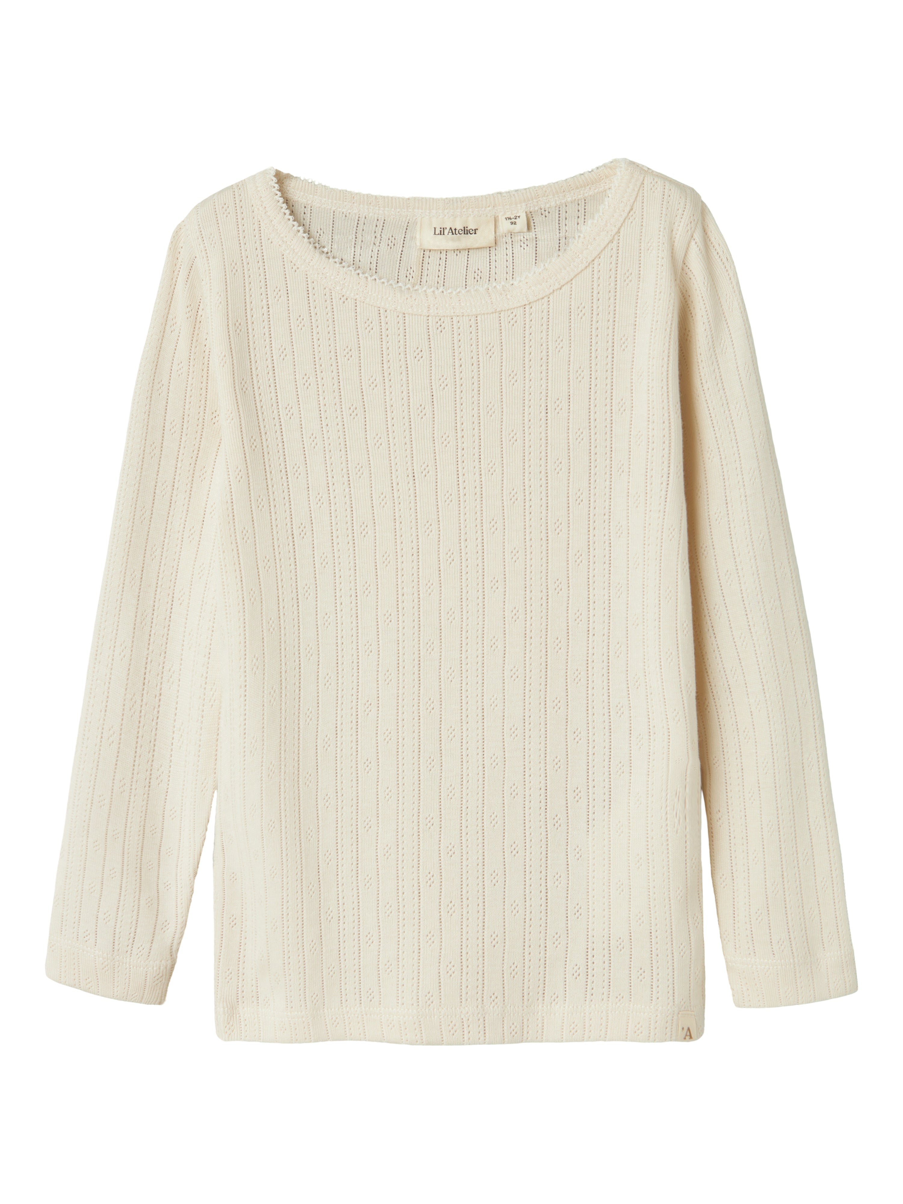 Lil Atelier Rachel Nes Slim Shirt Turtledove 92 Cm