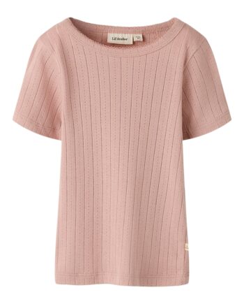 Lil Atelier Rachel Ss Slim Top Misty Rose 92 Cm