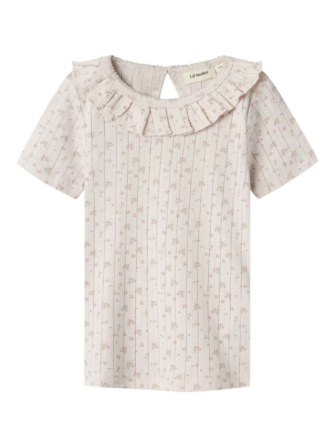 Lil Atelier Rachello Dia Slim Shirt Lilac Ash 92 Cm