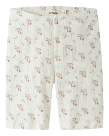 Lil  Atelier Rachello Duna Slim Shorts Coconut Milk 122