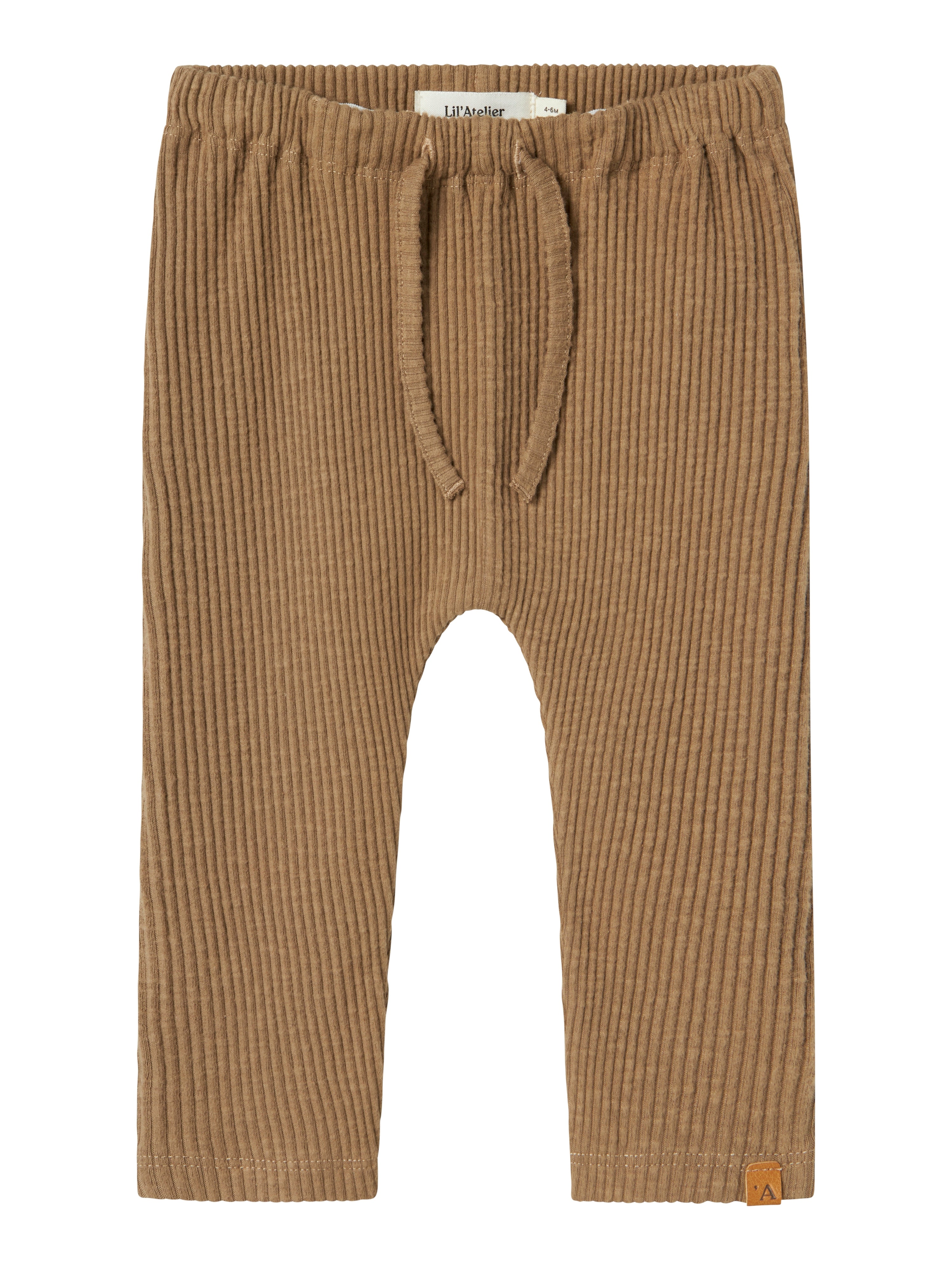 Lil Atelier Rajo Mat Loose Pant Petrified Oak 56 Cm
