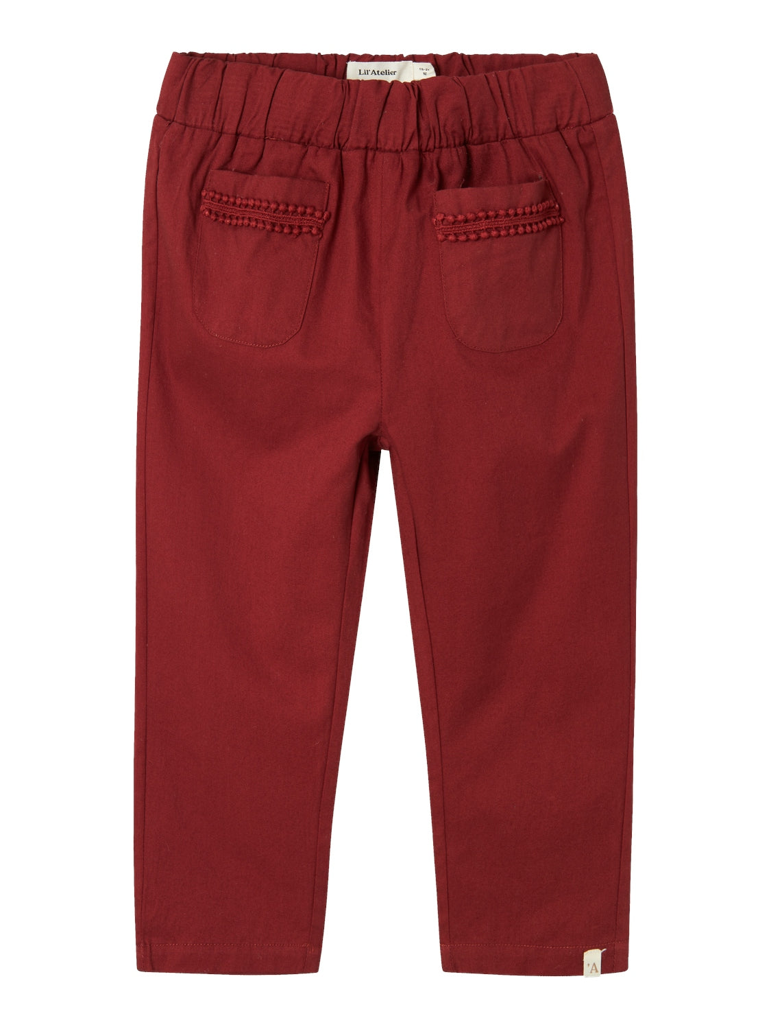 Lil Atelier Rhodette Pants Spiced Apple 92 Cm