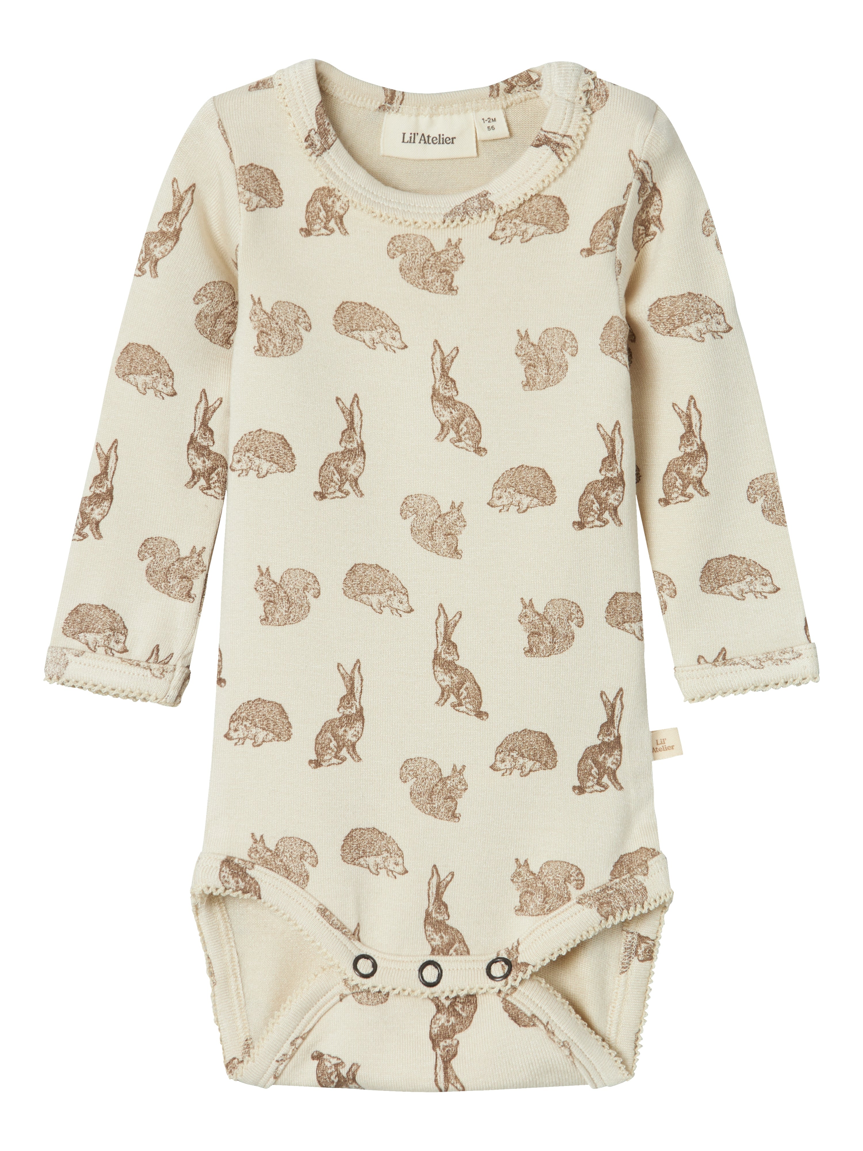 Lil Atelier Saba Slim Body Turtledove 56 Cm