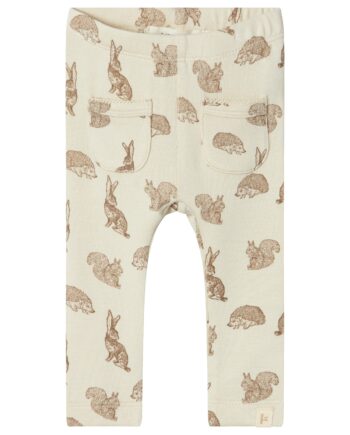Lil Atelier Saba Slim Leggings Turtledove 56 Cm