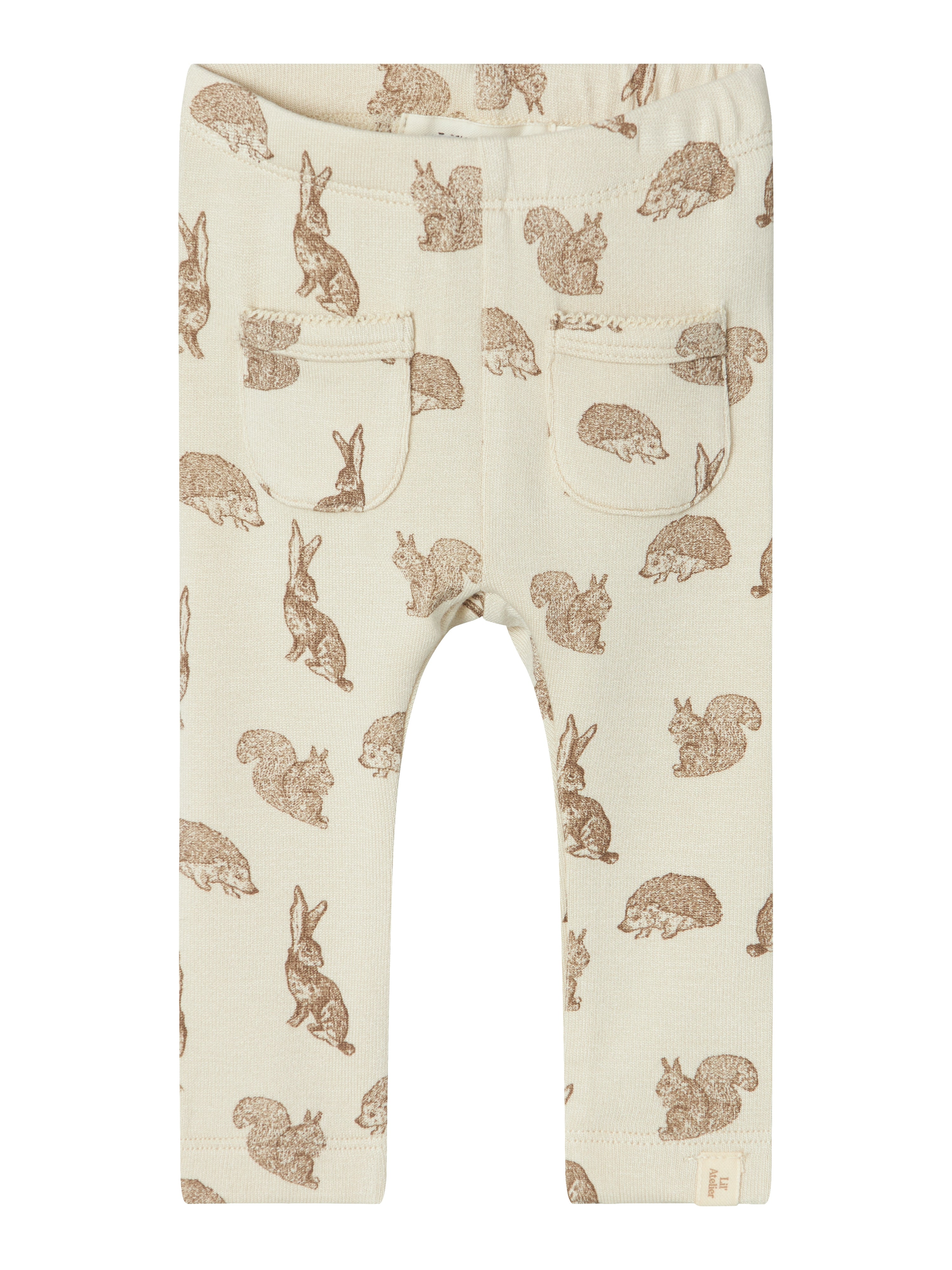 Lil Atelier Saba Slim Leggings Turtledove 56 Cm