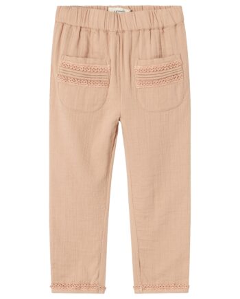 Lil Atelier Salene Pants Rugby Tan 92 Cm