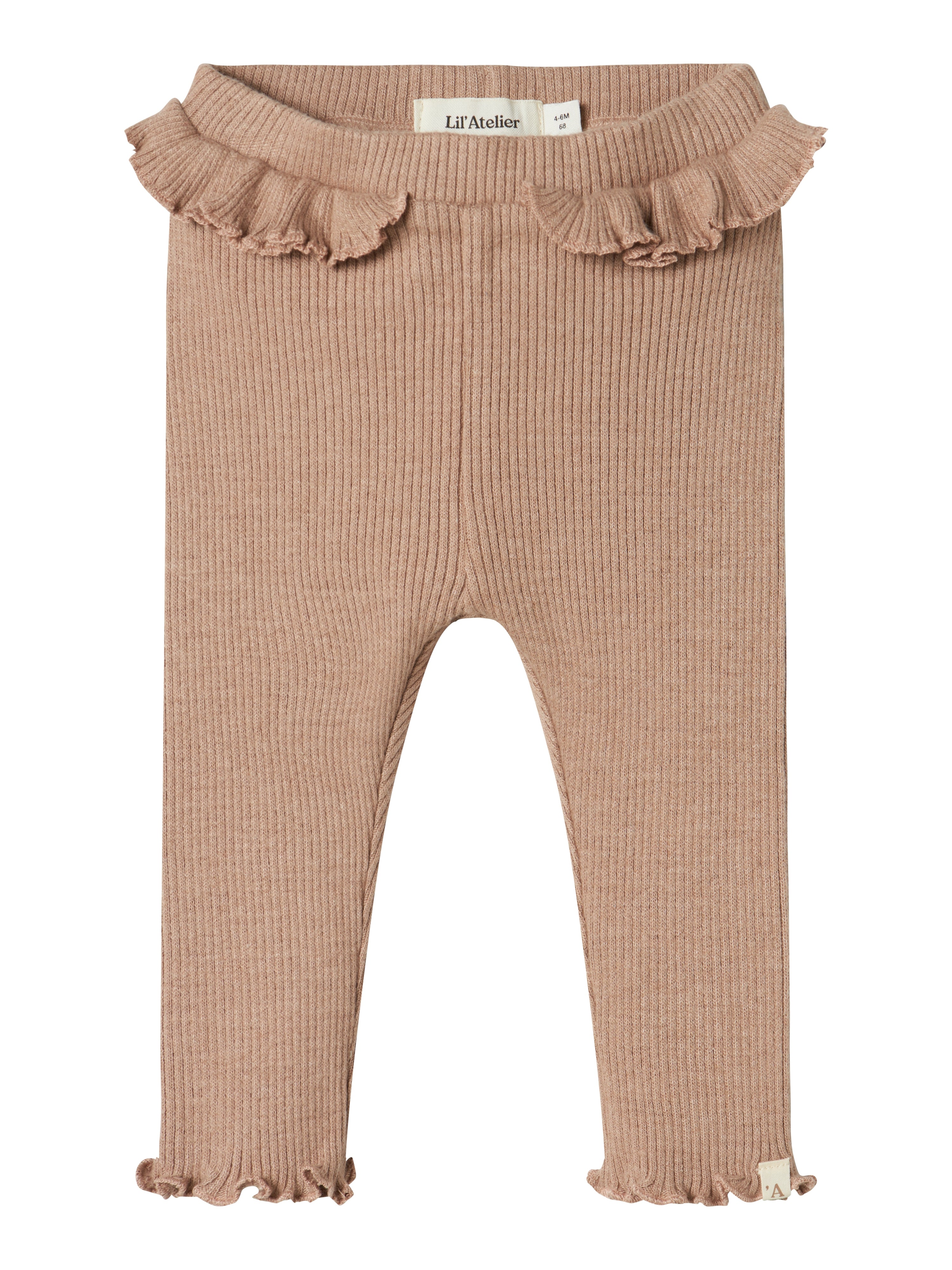 Lil Atelier Sophia Sia Leggings Rugby Tan 56 Cm