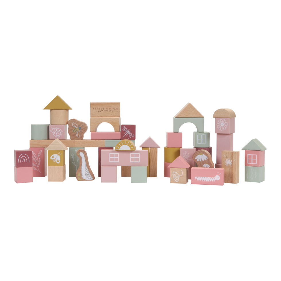 Little Dutch Byggeklodser Pink