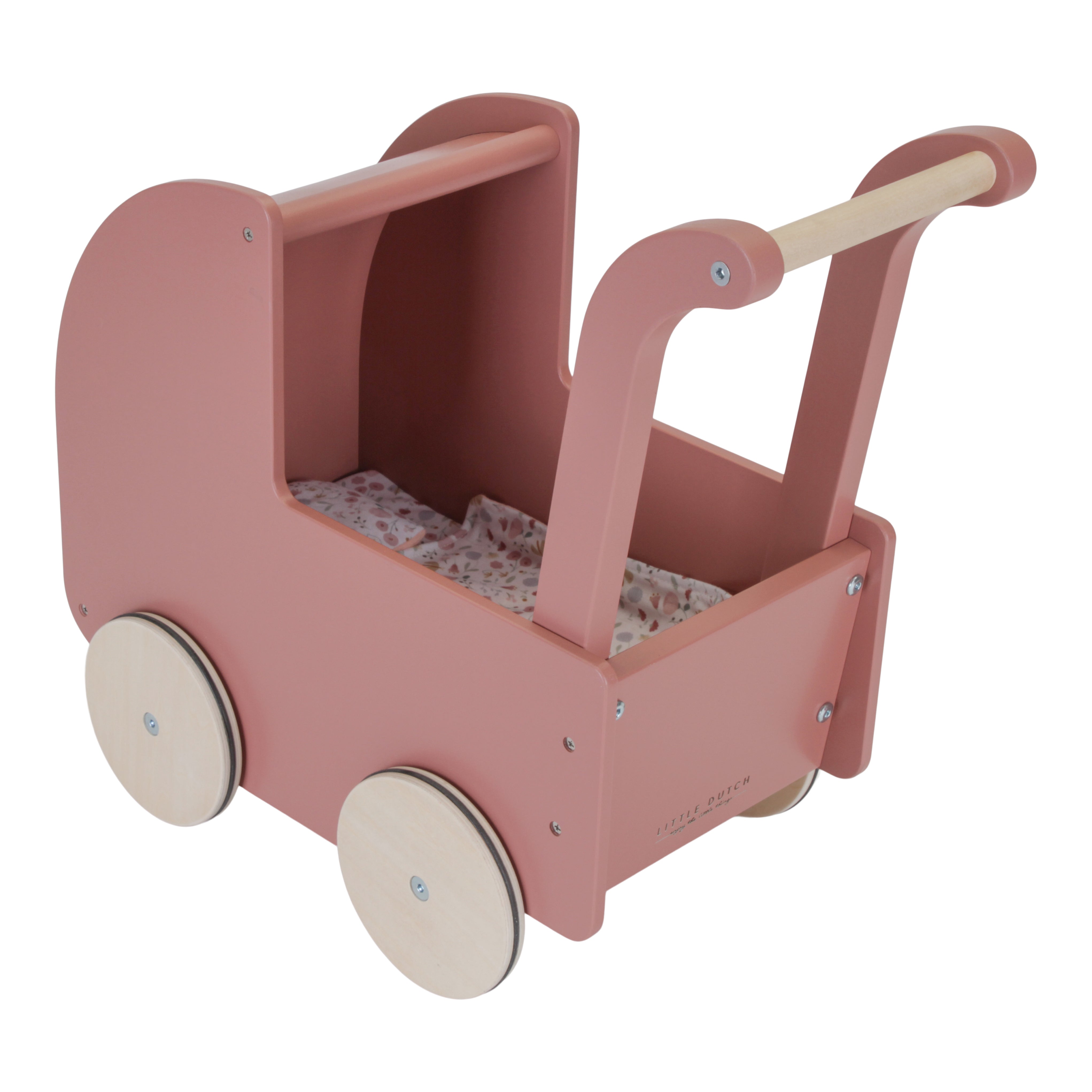Little Dutch Dukkevogn Støvet Rosa
