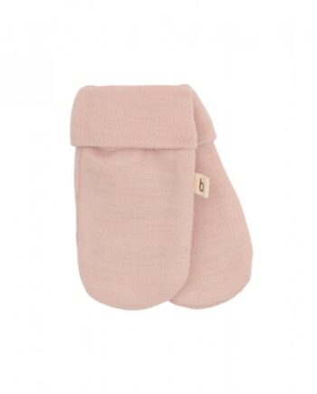 Luffer   100  økologisk Merino Uld Til Baby Og Børn 62 68 Rose Melange