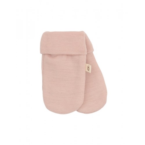 Luffer   100  økologisk Merino Uld Til Baby Og Børn 62 68 Rose Melange