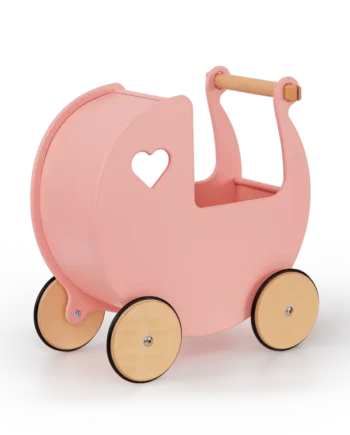 Luksus Dukkevogn Pink