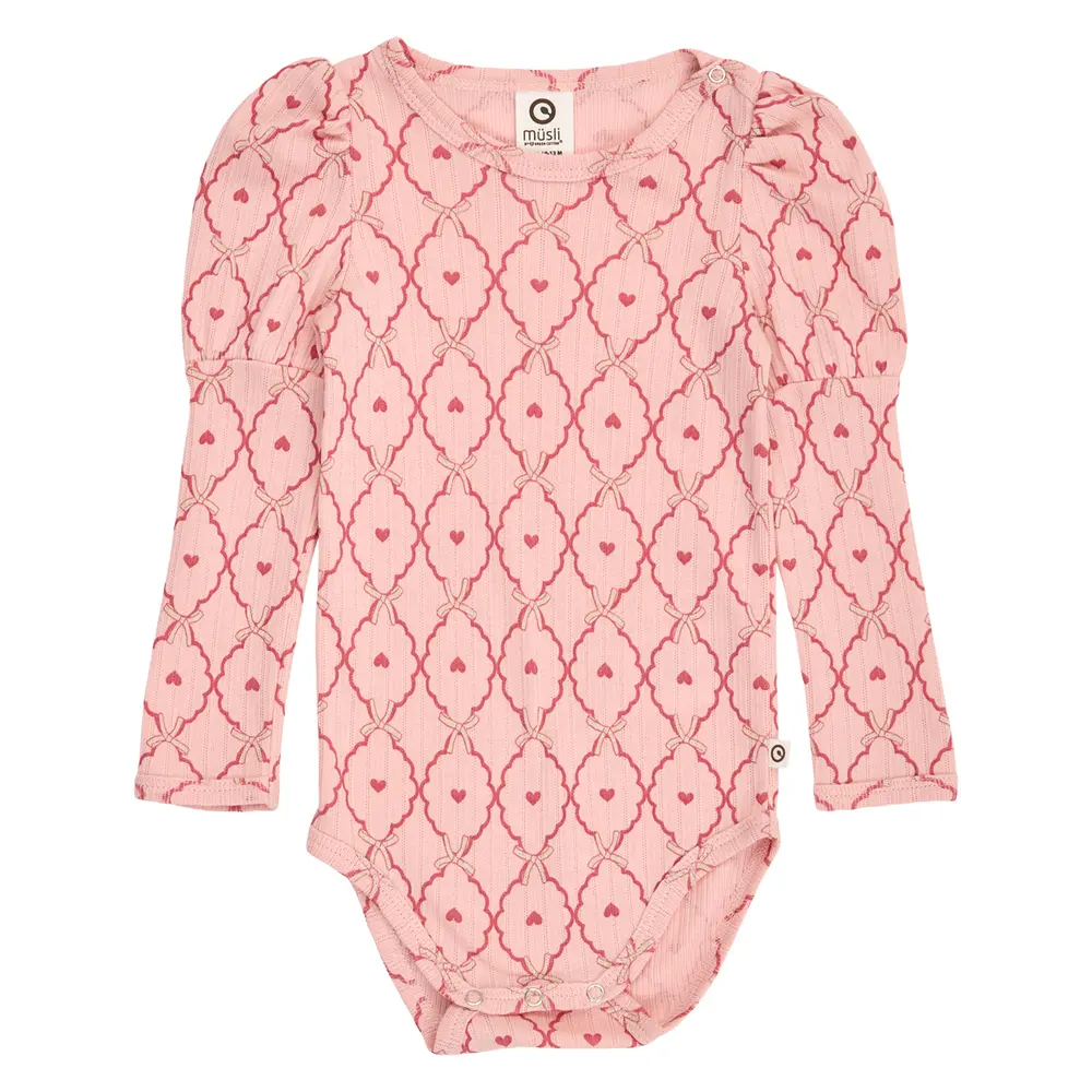 Müsli Love Langærmet Body Blush Baroque Rose Oak 80