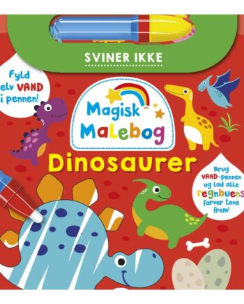 Magisk Malebog Dinosaurer Bolden