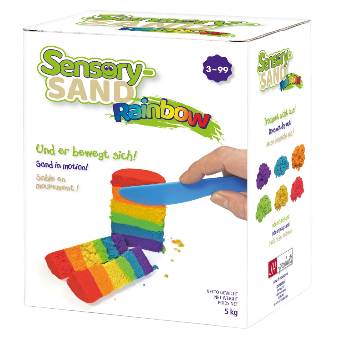 Magisk Sansesand Rainbow Kg Sensory Sand
