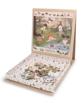 Magnetisk Spil Puslespil  Quot Eventyr   Skoven Quot