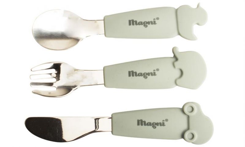 Magni Baby Bestik Dusty Blue