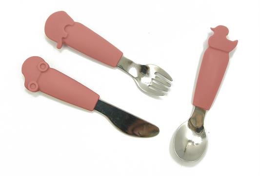 Magni Baby Bestik   Stk  Terra Cotta