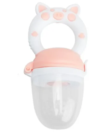 Food Feeder  Mad Sut  Med Blødt Greb Rosa
