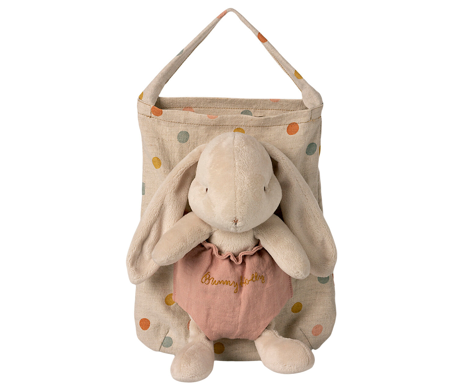 Maileg Holly Kanin Bamse Med Rosa Taske