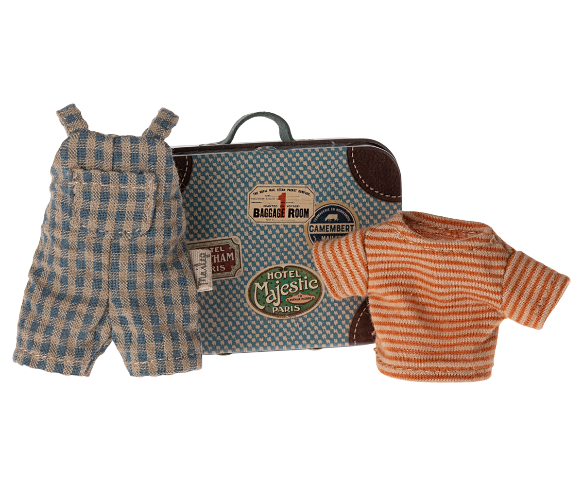 Maileg Kuffert Med Overalls   Trøje