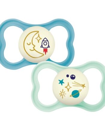Mam Air Night  -pack  Str      -16 Mdr  Symmetrisk Silikone