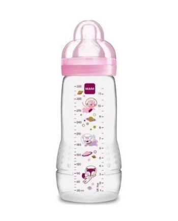 Mam  Easy Active Baby Bottle  330 Ml  Pink
