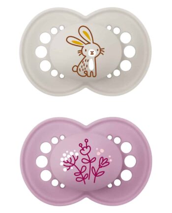 Mam Original 16-36m Natur 2p Pink