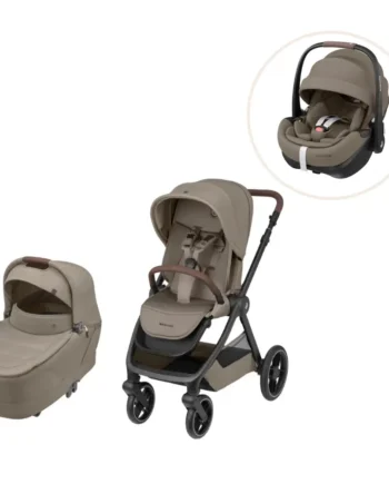 Maxi-cosi Oxford Plus Kombivogn Med Pebble 360 Autostol Twillic Truffle