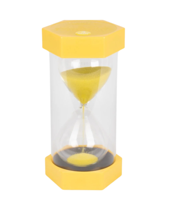 Mega Timeglas 30 Cm Tickit   Min Gul