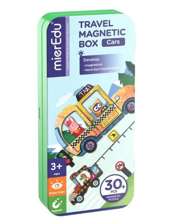 Mieredu Magnetisk Legesæt Biler