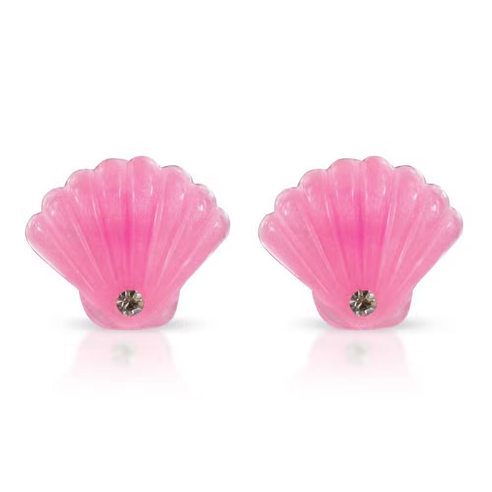 Milk Soda Clips øreringe Musling Pink