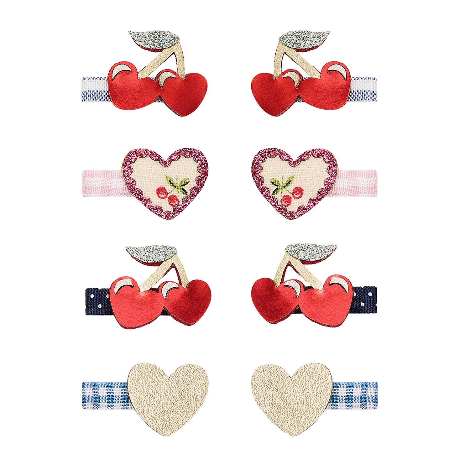 Mimi Lula Hårclips Mini Red Cherries Mon Cheri