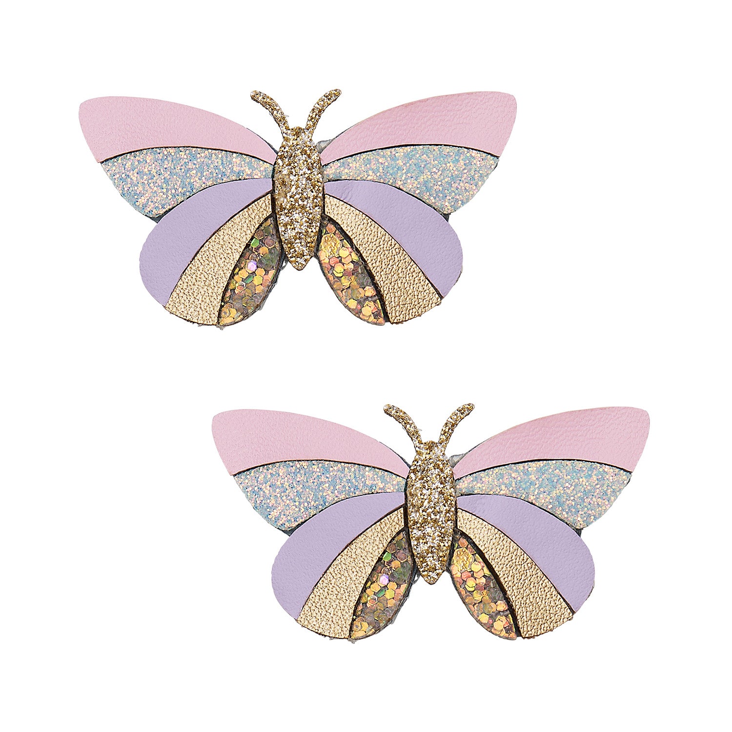 Mimi Lula Hårclips Striped Butterfly Bouquet