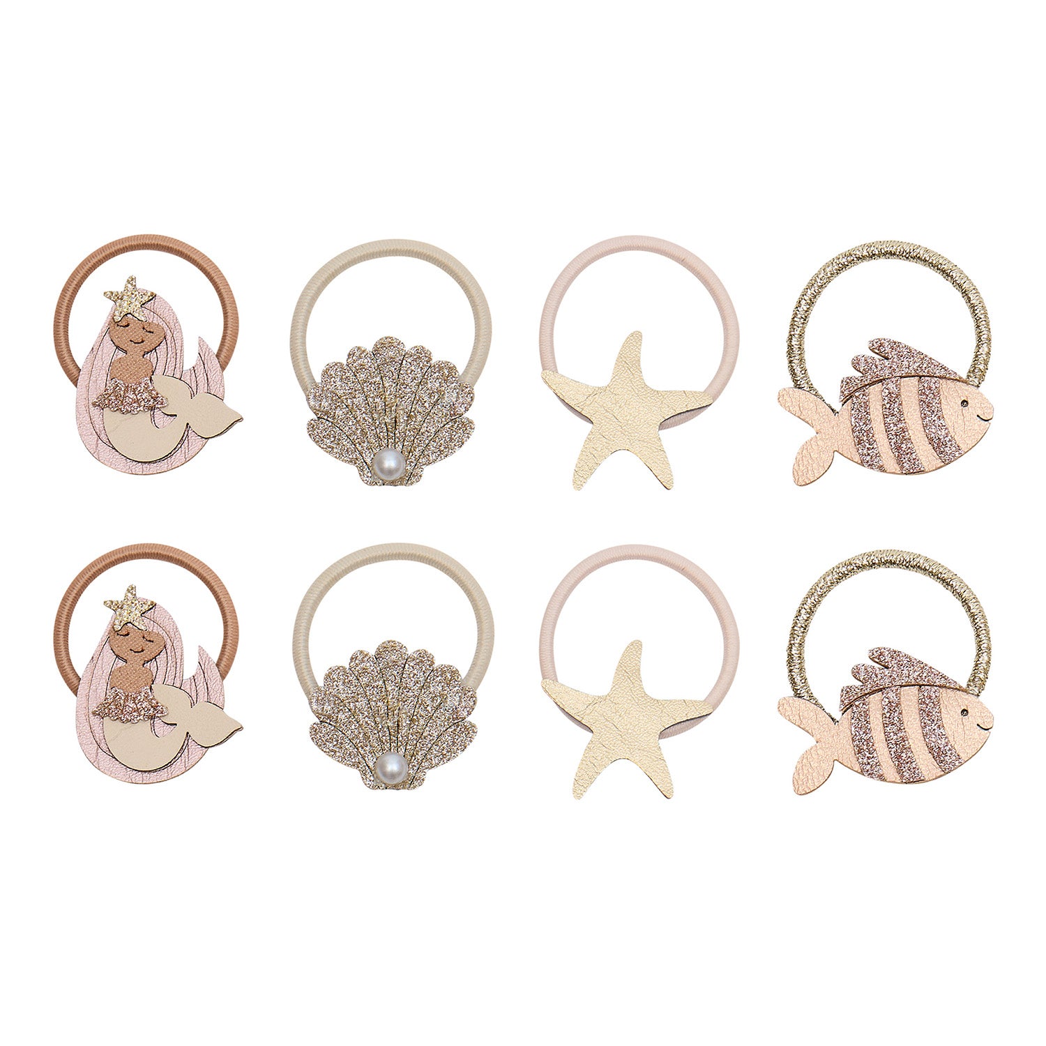 Mimi Lula Hårelastikker Mini Mermaid Oceal Pearl