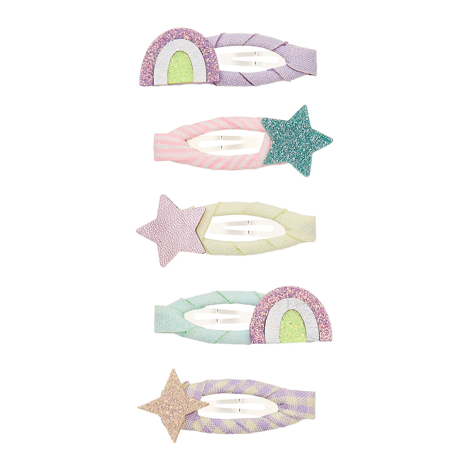 Mimi Lula Hårspænder Mini Rainbow And Star My Little Unicorn