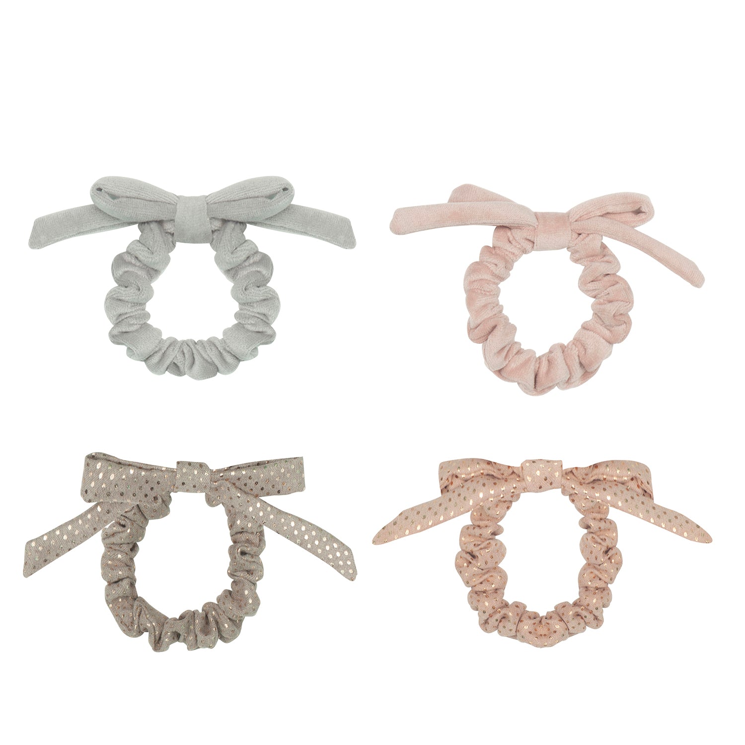 Mimi   Lula   Scrunchies Hårelastikker Pretty Bow Swanlake
