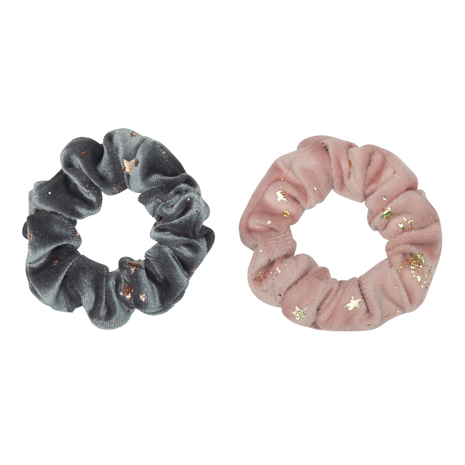 Mimi   Lula   Scrunchies Hårelastikker Velvet Starry Swanlake