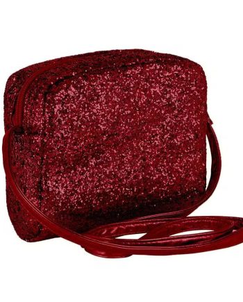 Mimi   Lula Skuldertaske Rød Glitter