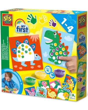 Min Første Fingermaling Dinosaurer