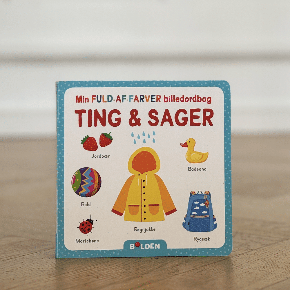 Min Fuld-af-farver Billedordbog Ting Og Sager
