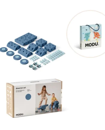 Modu Dreamer Sæt Inkl  Legekort Deep Blue Sky Blue